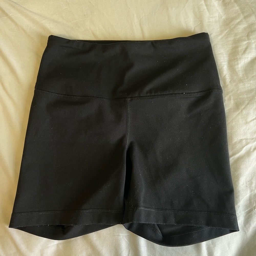 Black athletics shorts